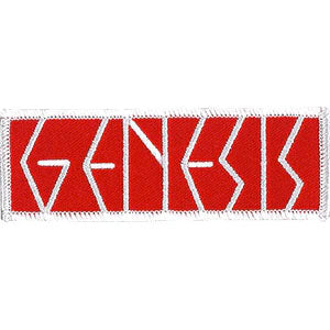 Genesis Logo Embroidered Patch Front