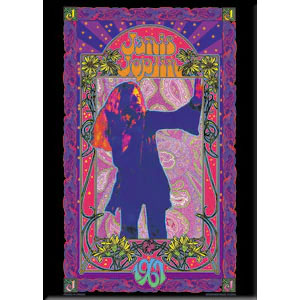 Janis Joplin Poster Magnet Front
