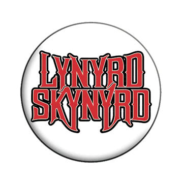 Lynyrd Skynyrd Logo Button Front