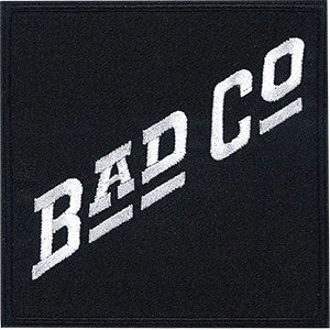 Bad Company Logo Embroidered Patch Front