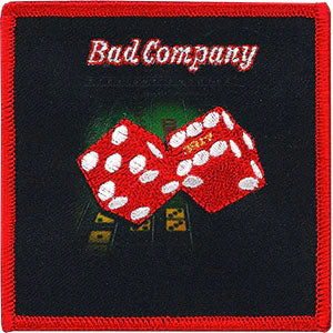 Bad Company Straight Shooter Embroidered Patch Front