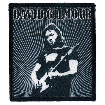 David Gilmour Lines Logo Embroidered Patch Front