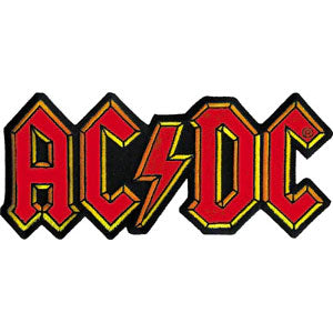 AC/DC Logo Back Patch Front