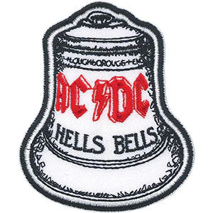 AC/DC Hells Bells Embroidered Patch Front