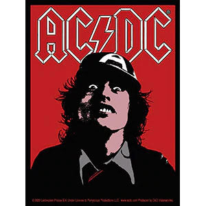 AC/DC Angus Poster Sticker Front