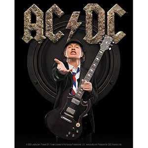 AC/DC Angus Reaching Out Sticker Front