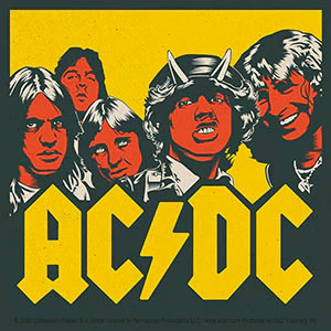 AC/DC Highway To Hell Poster Sticker Front
