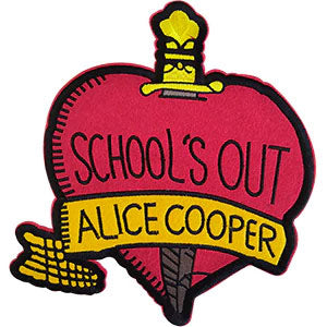 Alice Cooper School's Out Back Patch Front