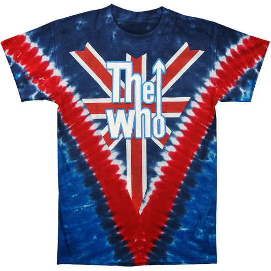 Who Long Live Rock Tie Dye T-shirt Front