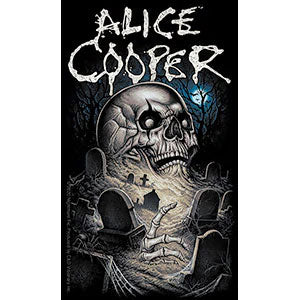 Alice Cooper Graveyard Sticker Front