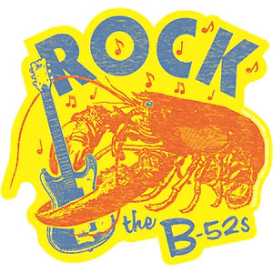 B-52s The B-52's Rock Lobster Sticker Front