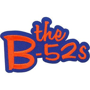 B-52s The B-52's Logo Embroidered Patch Front