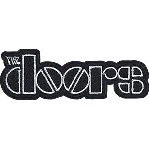 The Doors Logo Embroidered Patch Front