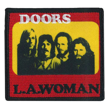 The Doors LA Woman Embroidered Patch Front