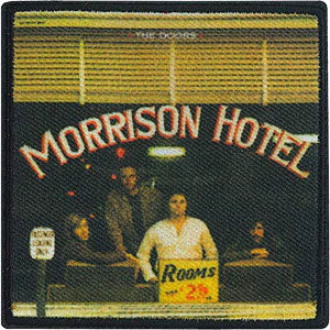 The Doors Morrison Hotel Album Embroidered Patch Front