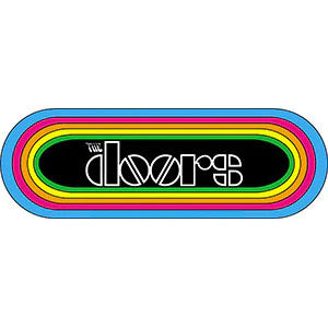 The Doors KMET Sticker Front