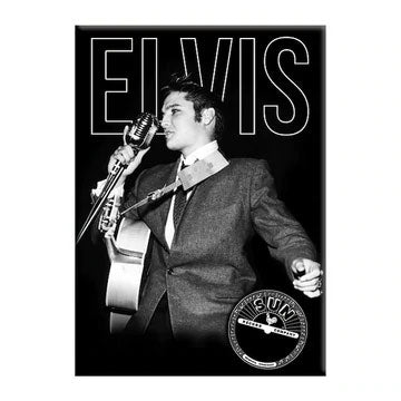 Elvis Presley Solo Live Magnet Front