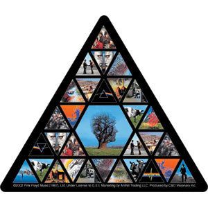 Pink Floyd Triangle Sticker Front