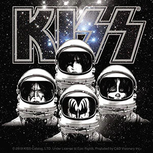 KISS Astronauts Sticker Front