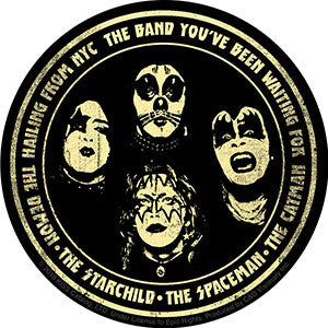 KISS Hailing From NYC Sticker Front