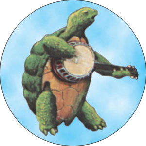 Grateful Dead Terrapin Banjo Button Front