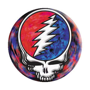 Grateful Dead Steal Your Face Spin Button Front