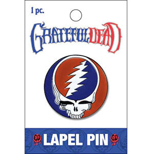 Steal Your Face Pewter Pin Badge