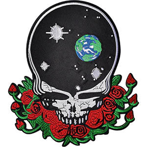 Grateful Dead Space Your Face Back Patch Front