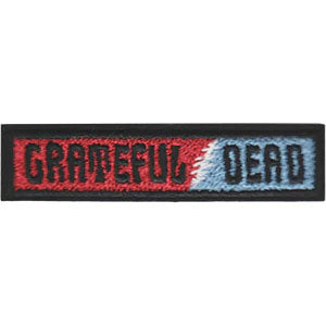 Grateful Dead 60s Logo Patchpins Embroidered Patch Front