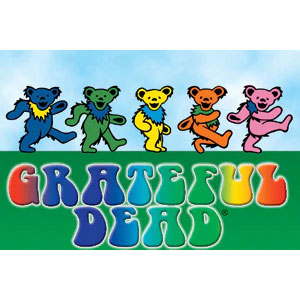 Grateful Dead Bears Magnet Front