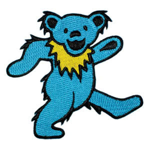 Grateful Dead Steal Your Face Embroidered Patch Front