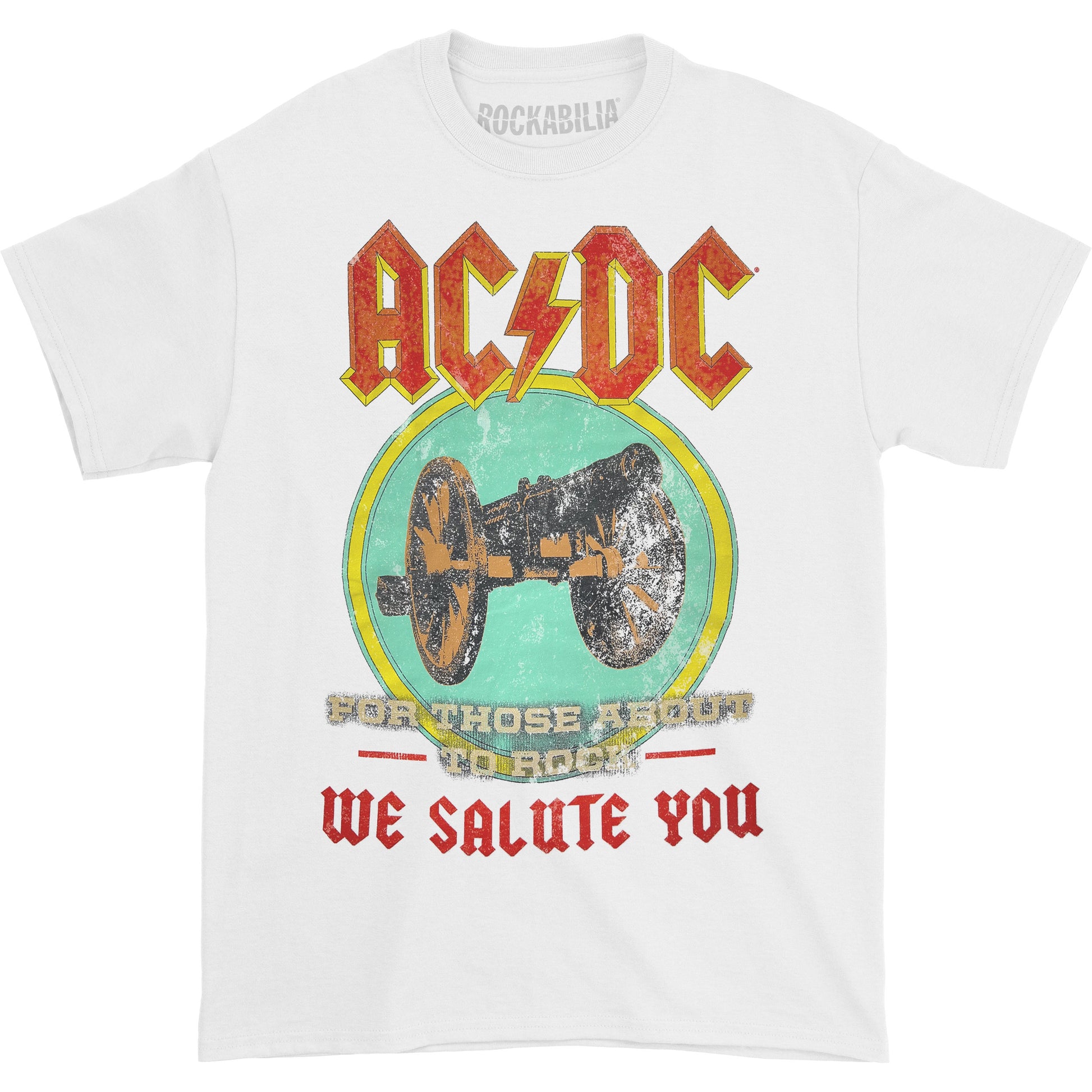 AC/DC For Those About To Rock We Salute You T-shirt Front