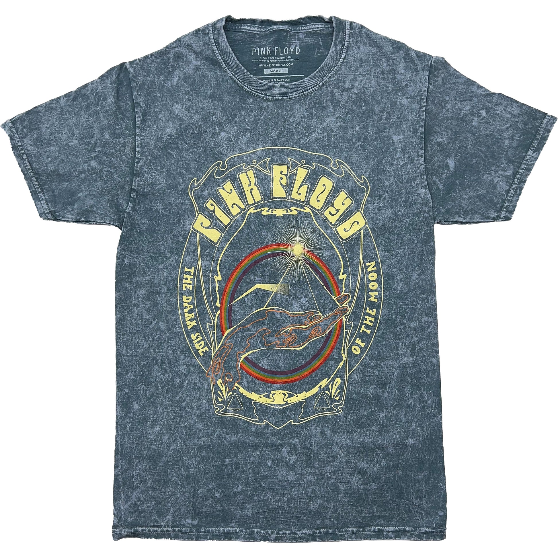 Pink Floyd The Dark Side Of The Moon Hand T-shirt Front