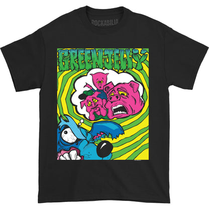 Green Jelly Three Little Pigs/"duh" tour 1993 (Rockabilia Exclusive) T-shirt Front