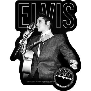 Elvis Presley Solo Live Sticker Front