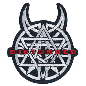 Disturbed Amulet Embroidered Patch Front