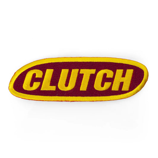 Clutch Classic Oval Logo Embroidered Patch