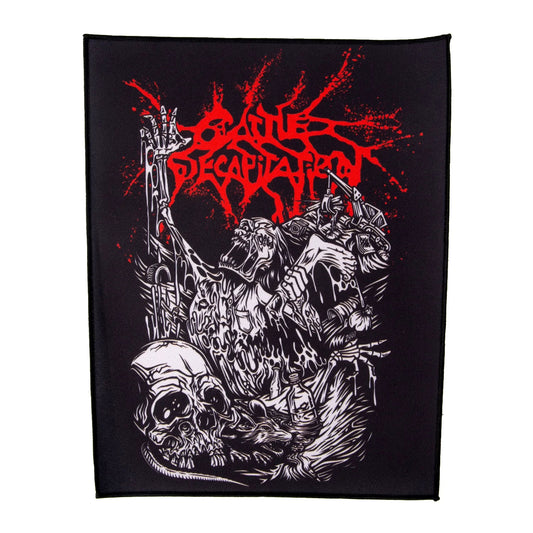 Cattle Decapitation Alone At The Landfill Back Patch