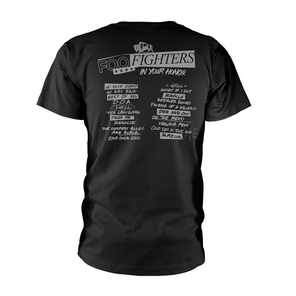 Foo Fighters In Your Honour T-shirt Back