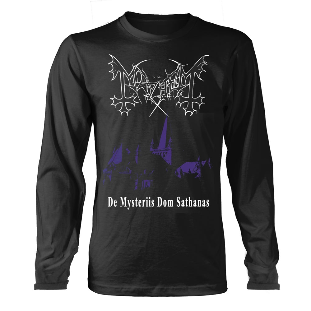Mayhem De Mysteriis Dom Sathanas Long Sleeve Front