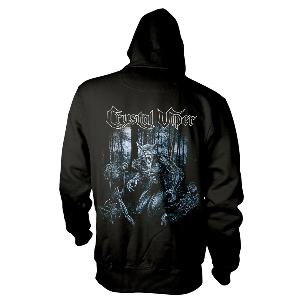 Crystal Viper Wolf & The Witch Hooded Sweatshirt Back