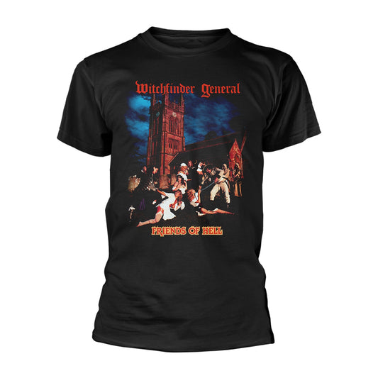 Witchfinder General Friends Of Hell T-shirt Front