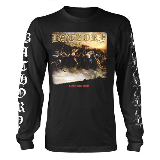 Bathory Blood Fire Death 2 Long Sleeve Front
