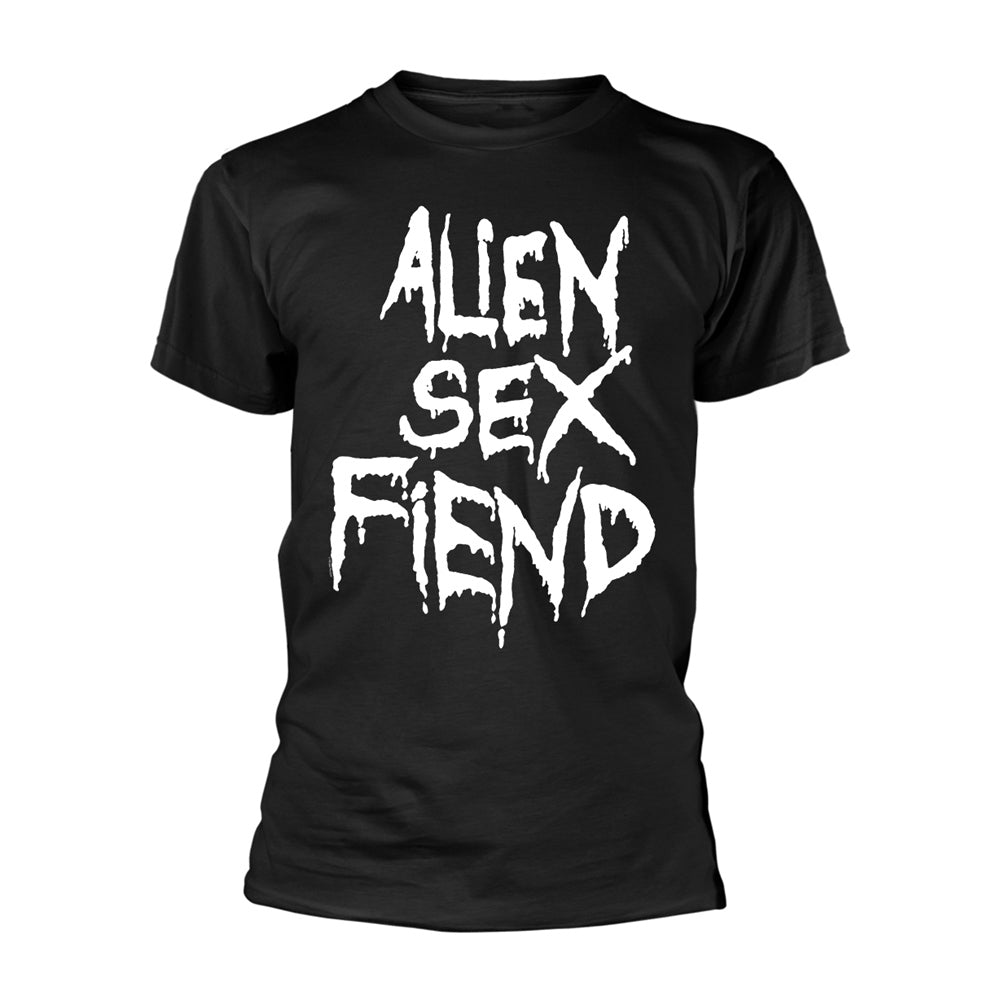 Alien Sex Fiend Logo T-shirt Front