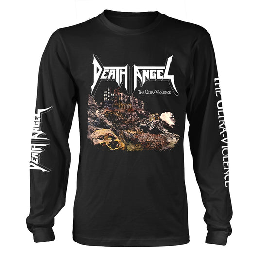 Death Angel The Ultra-violence (black) Long Sleeve Front