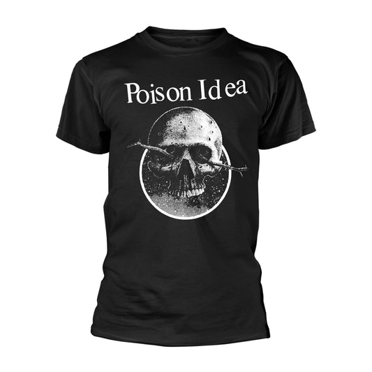 Poison Idea Skull Logo T-shirt Front