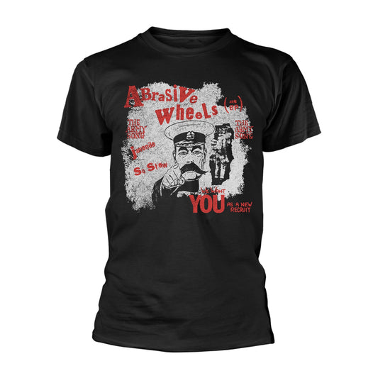 Abrasive Wheels Army Song (black) T-shirt Front