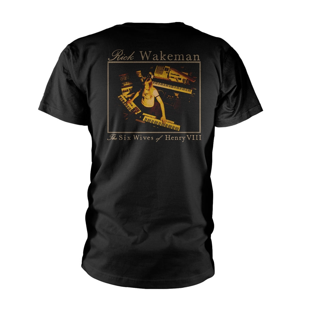 Rick Wakeman The Six Wives Of Henry Viii T-shirt Back