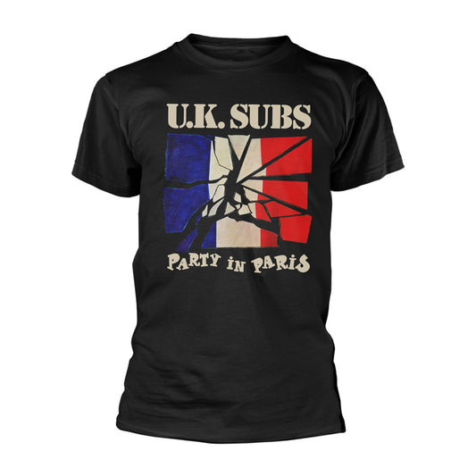 Uk Subs Party In Paris T-shirt Front