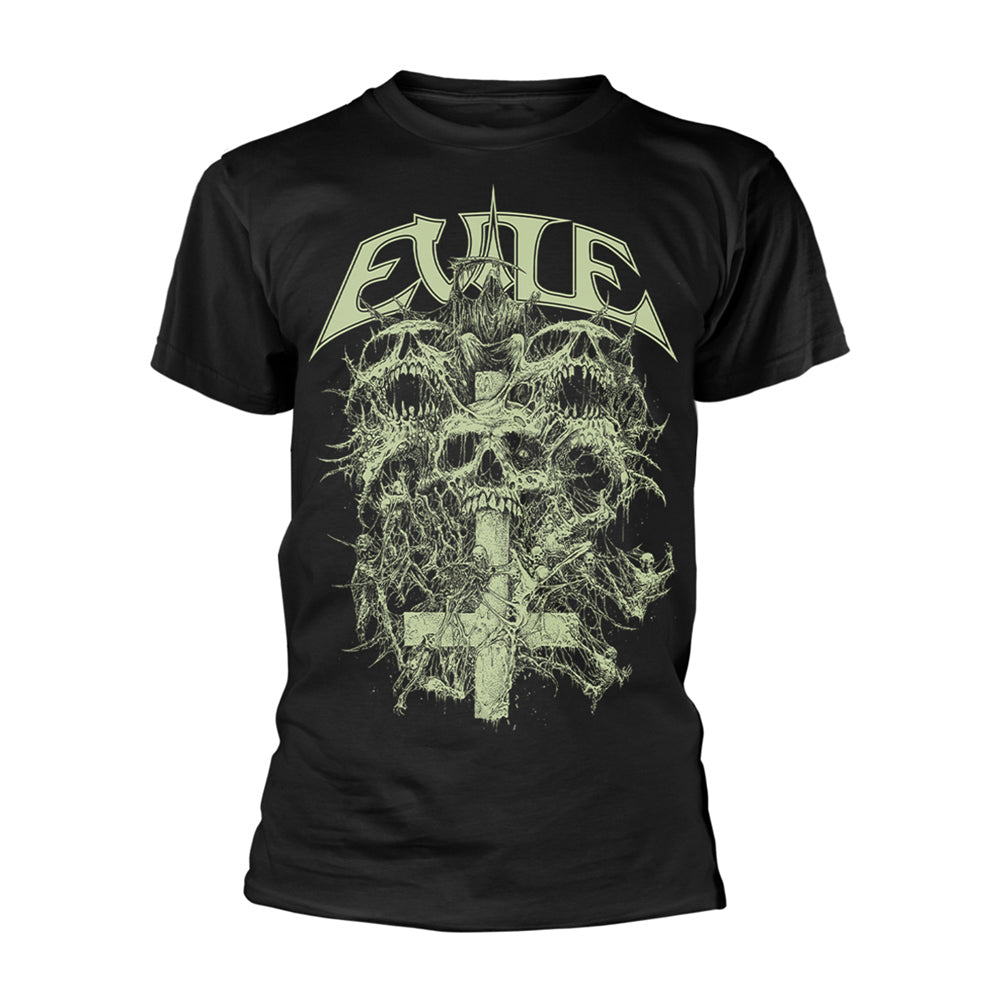 Evile Riddick Skull T-shirt Front